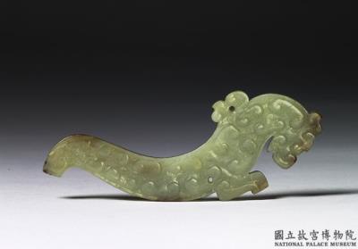 图片[2]-Jade dragon pendant, late Spring and Autumn period (570-476 BCE)-China Archive